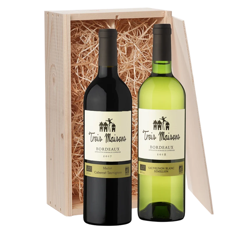 Wijncadeau Trois Maisons 2x75cl