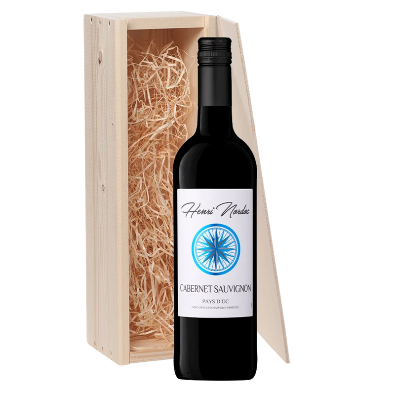 Wijncadeau Henri Nordoc Cabernet Sauvignon 1x75cl