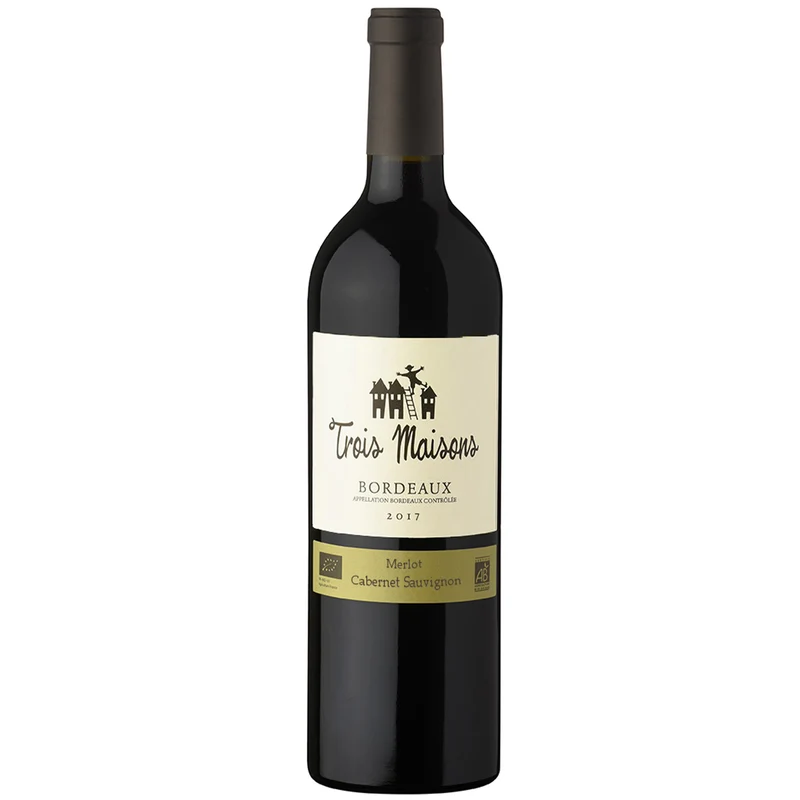 Rode wijn Trois Maisons Merlot Cabernet Sauvignon