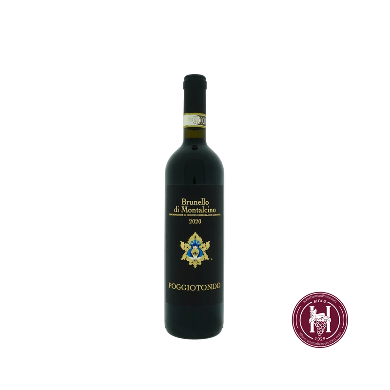 Brunello di Montalcino - Poggiotondo - 2020 - 0.75 L - Italië - Toscane - Rood