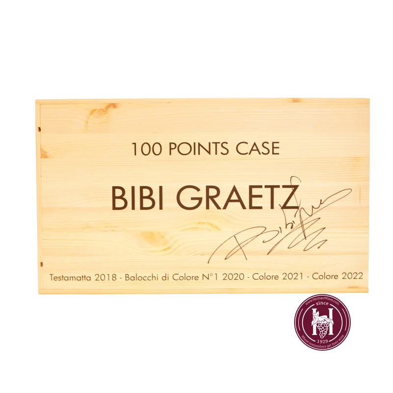 Bibi Graetz 100 Points mix case - Bibi Graetz - mix - 9.0 L - Italië - Toscane - Rood
