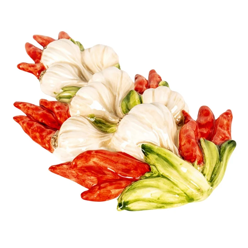 Peper en Knoflook Hanger 29x18cm