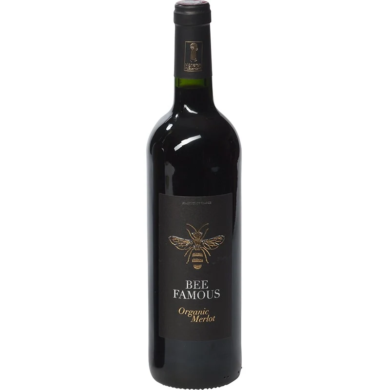 Rode wijn Bee Famous Merlot