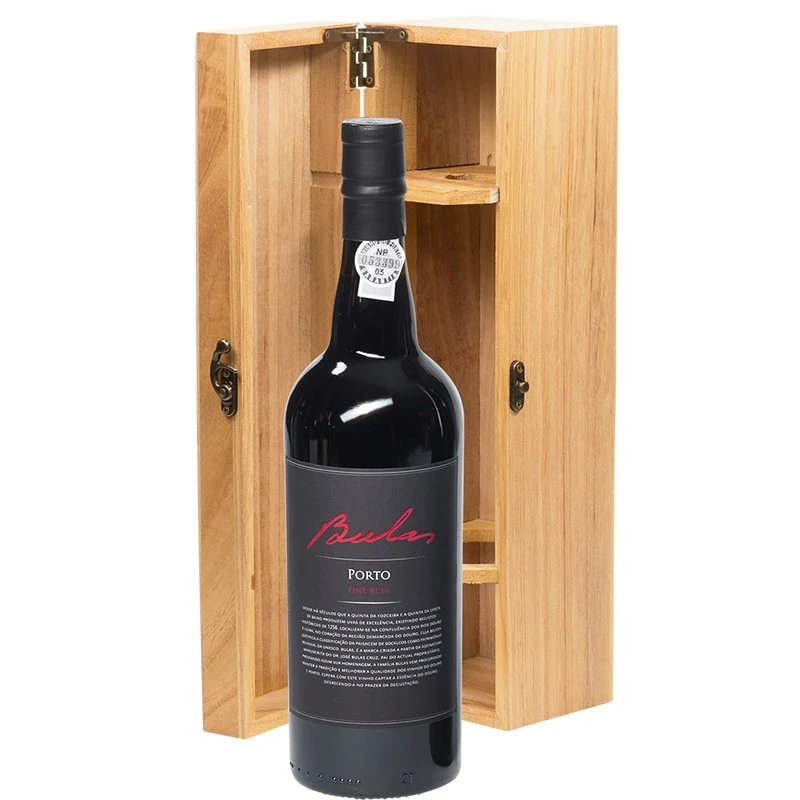 Wijncadeau port Bulas ruby 1x75cl