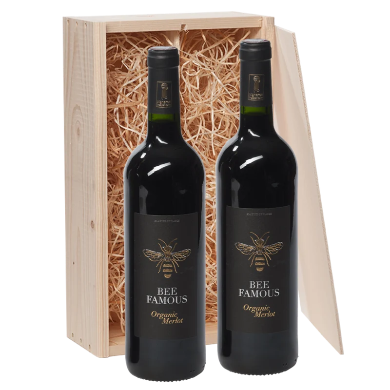 Wijncadeau Bee Famous 2x75cl