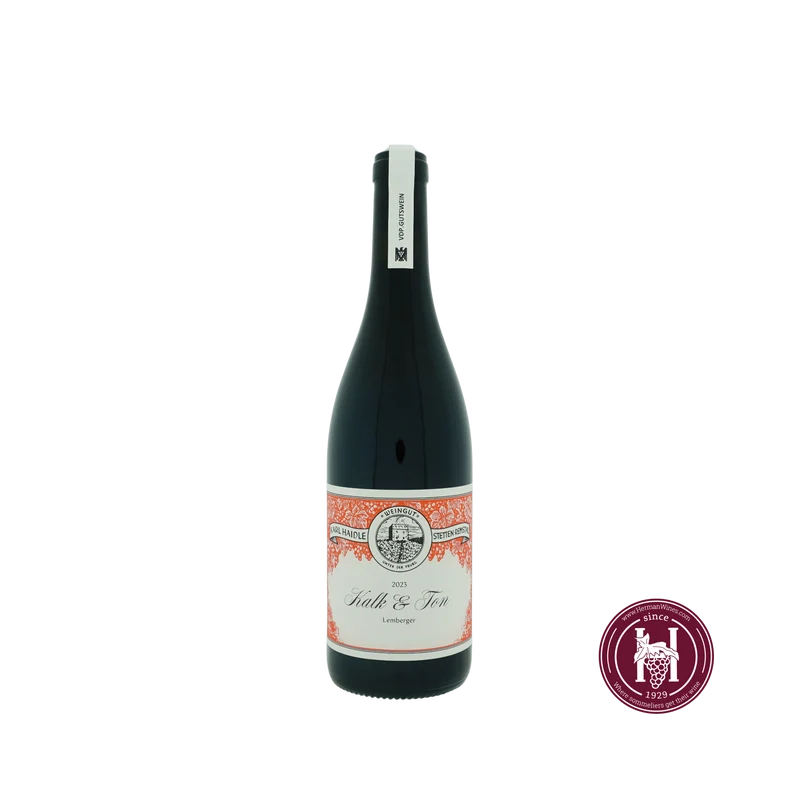 Kalk & Ton Lemberger - Weingut Karl Haidle - 2023 - 0.75 L - Duitsland - Württemberg - Rood