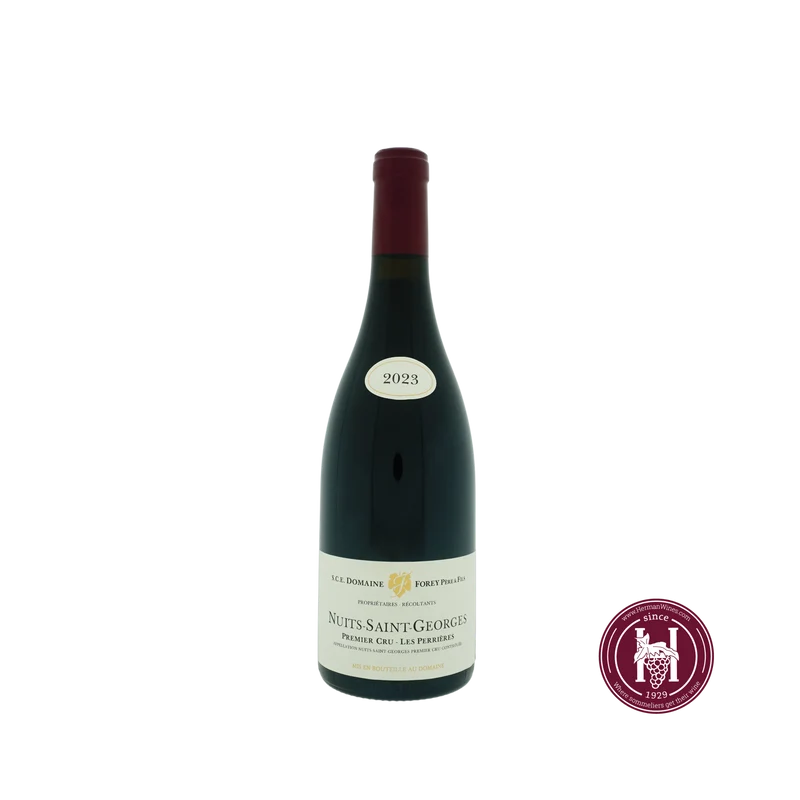 Nuits Saint Georges 1c Perrieres - Domaine Forey Pere & Fils - 2023 - 0.75 L - Frankrijk - Bourgogne - Rood