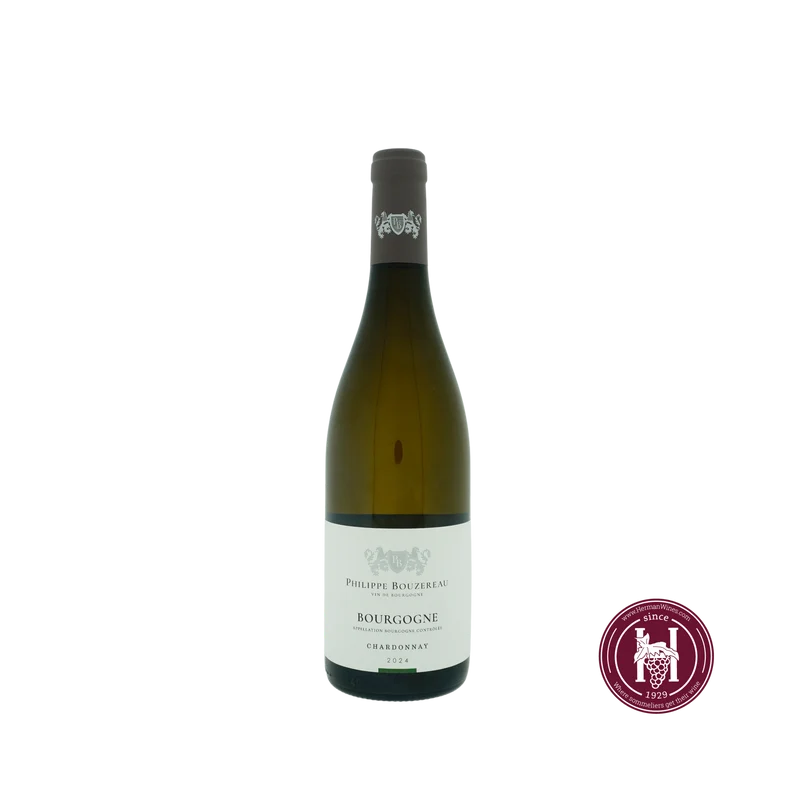 Bourgogne Chardonnay - Philippe Bouzereau - 2024 - 0.75 L - Frankrijk - Bourgogne - Wit