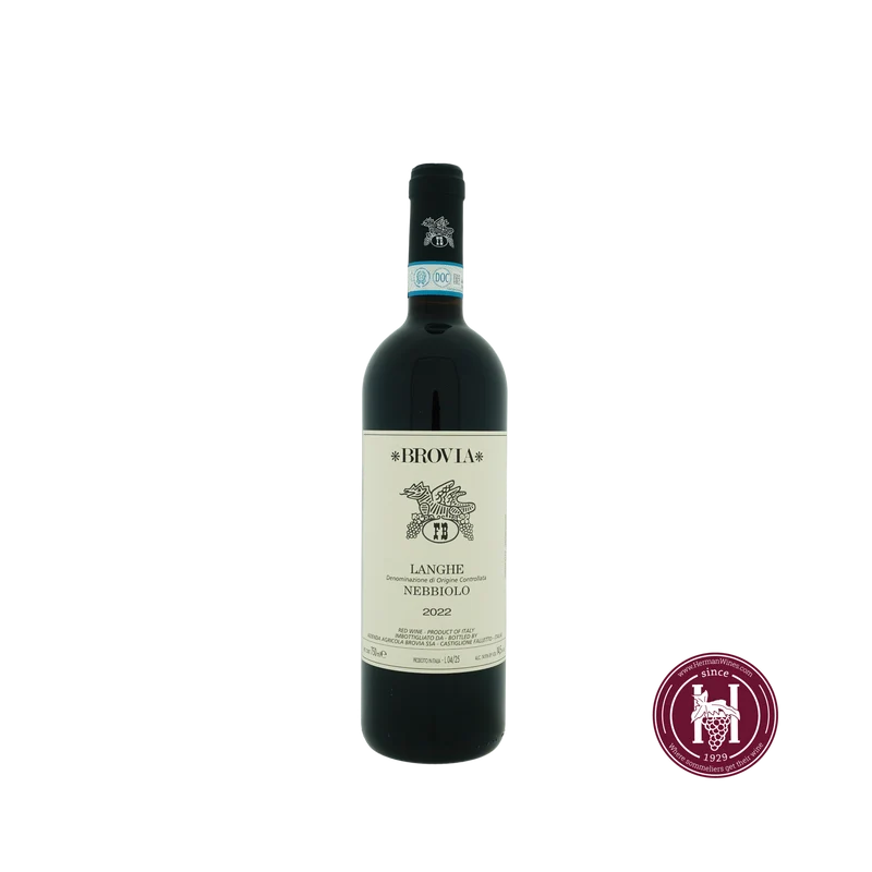 Langhe Nebbiolo - Brovia - 2022 - 0.75 L - Italië - Piëmonte - Rood