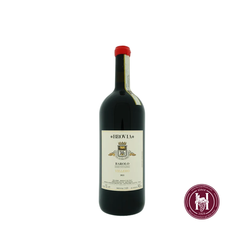 Barolo Villero - Brovia - 2021 - 1.5 L - Italië - Piëmonte - Rood
