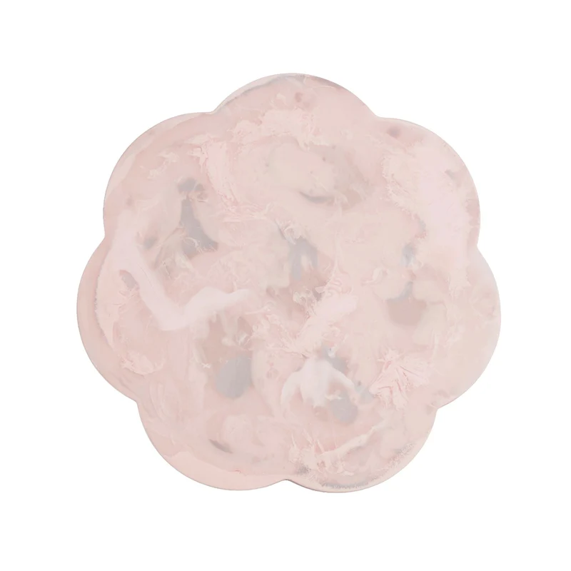 Serveerplateau Scallop Pink 33cm