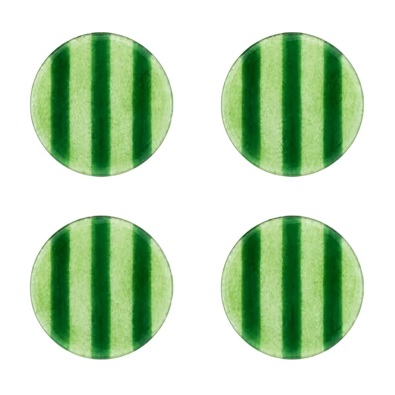 Onderzetters Artisano Green Stripes (set van 4)
