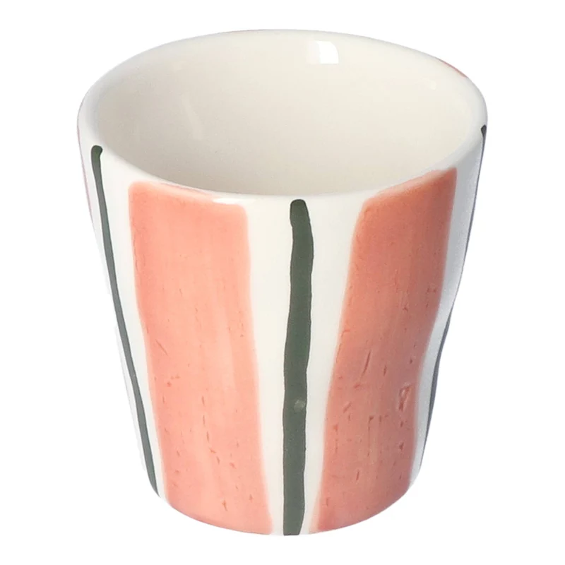 Mok Lungo Coffee Linear Terracotta 8,5cm