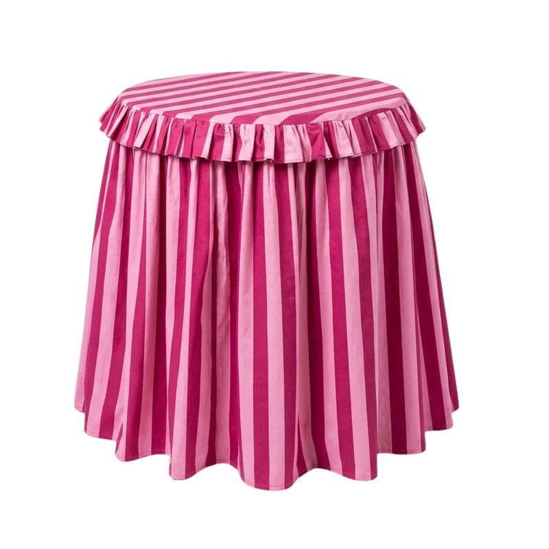 Statafelrok Red & Pink Stripe
