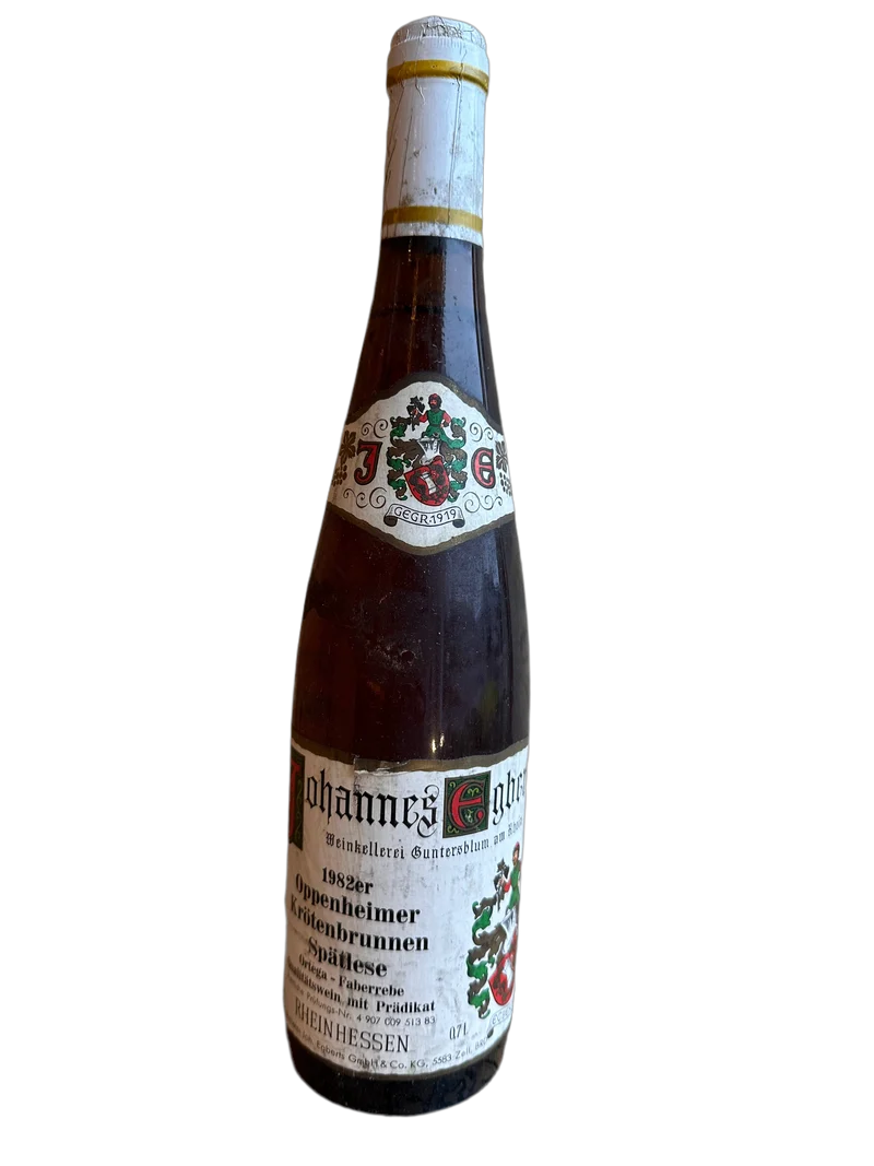 Johannes Egberts Oppenheimer Krötenbrunnen Spätlese 1982