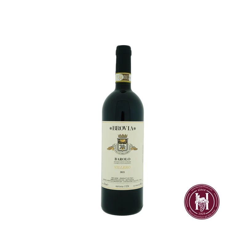 Barolo Villero - Brovia - 2021 - 0.75 L - Italië - Piëmonte - Rood