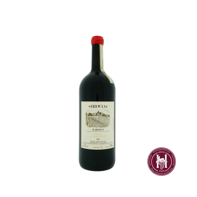 Barolo Rocche di Castiglione - Brovia - 2021 - 1.5 L - Italië - Piëmonte - Rood