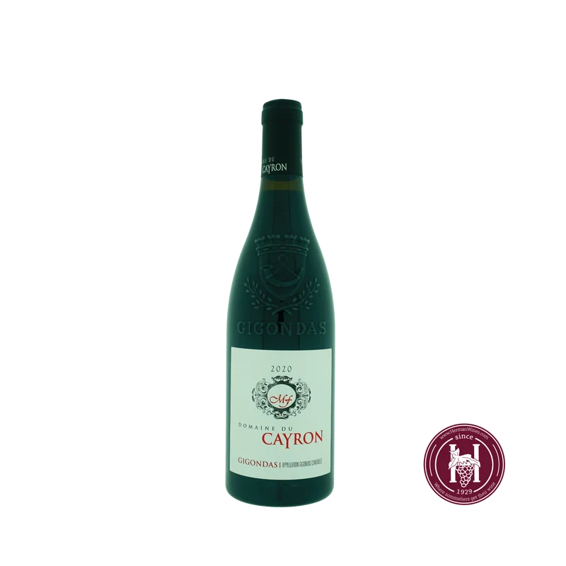 Gigondas - Domaine du Cayron - 2020 - 0.75 L - Frankrijk - Rhône - Rood
