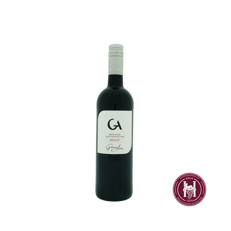 Merlot - Guillaume Aurèle - 2024 - 0.75 L - Frankrijk - Languedoc-Roussillon - Rood