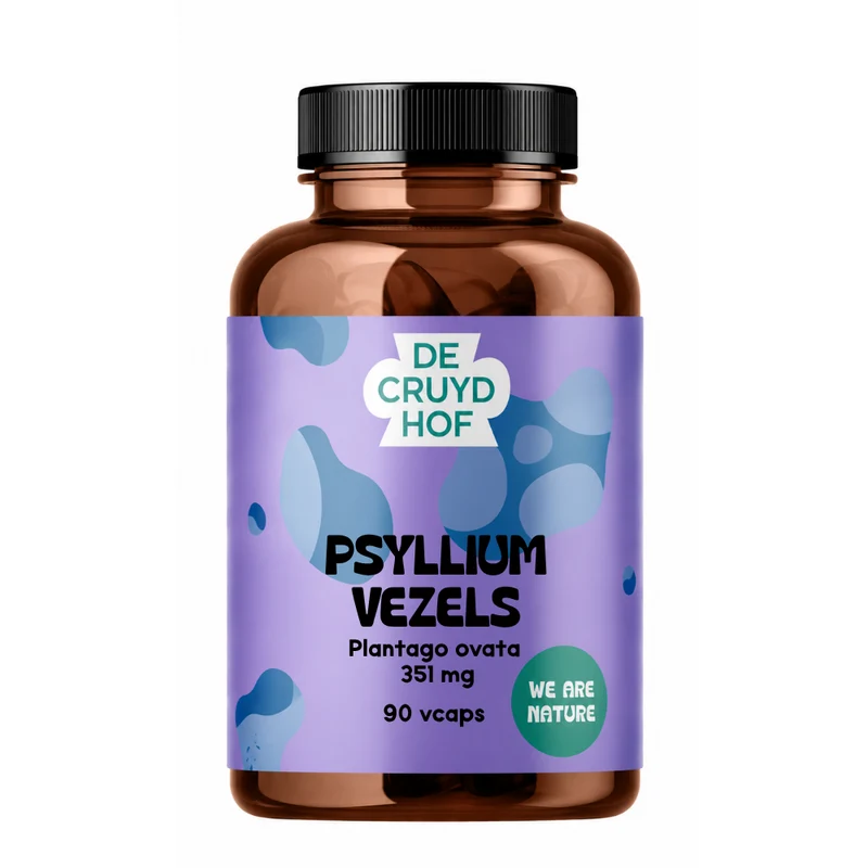 Cruydhof Psylliumvezels 90 vcaps