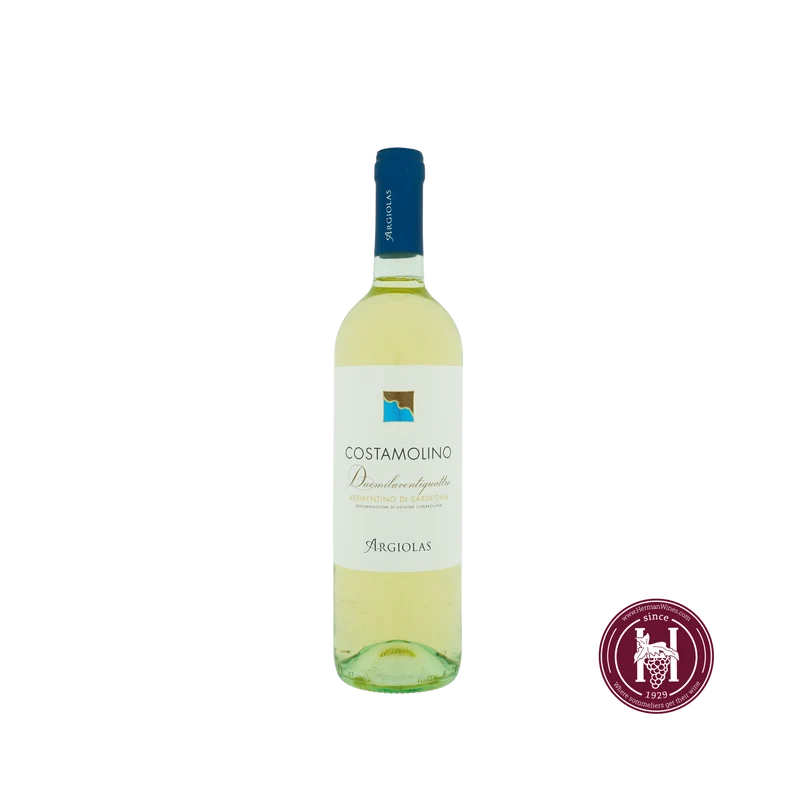 Vermentino Costamolino - Argiolas - 2024 - 0.75 L - Italië - Sardinië - Wit