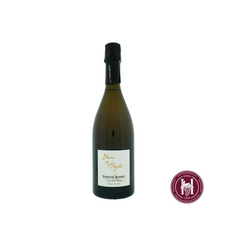 Blanc D'Argile Brut Nature - Champagne Vouette & Sorbée - non-vintage - 0.75 L - Frankrijk - Champagne - Wit