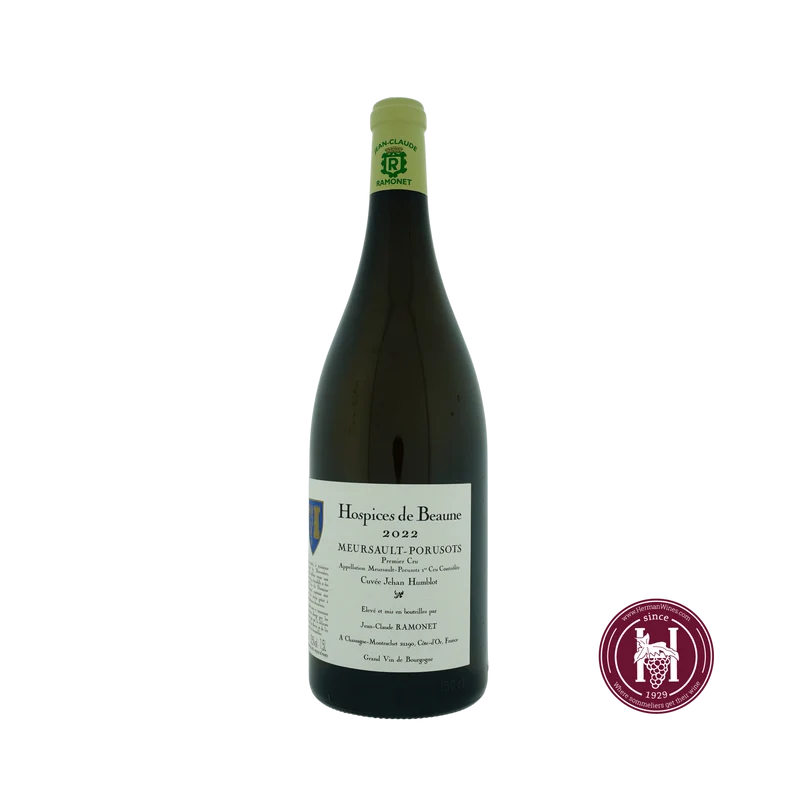 Meursault 1er Cru Poruzots Cuvée Jehan Humblot - Domaine Ramonet - 2022 - Frankrijk - Bourgogne - Wit