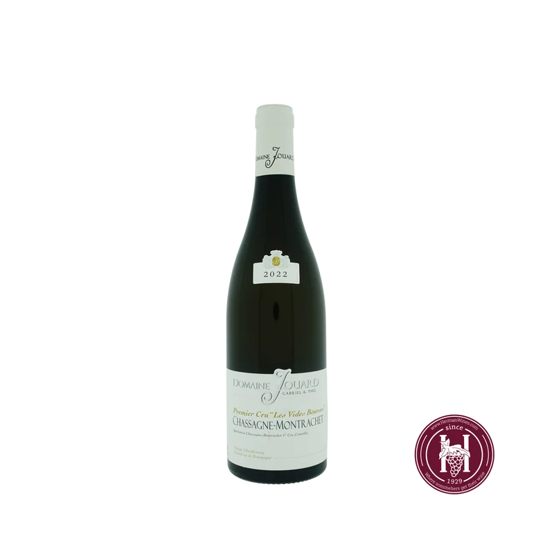 Chassagne Montrachet 1er cru les Vides Bourses - Domaine Gabriel et Paul Jouard - 2022 - 0.75 L - Frankrijk - Bourgogne - Wit