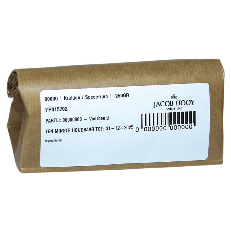 Jacob Hooy Bloedsomloop Kruiden 250 gram