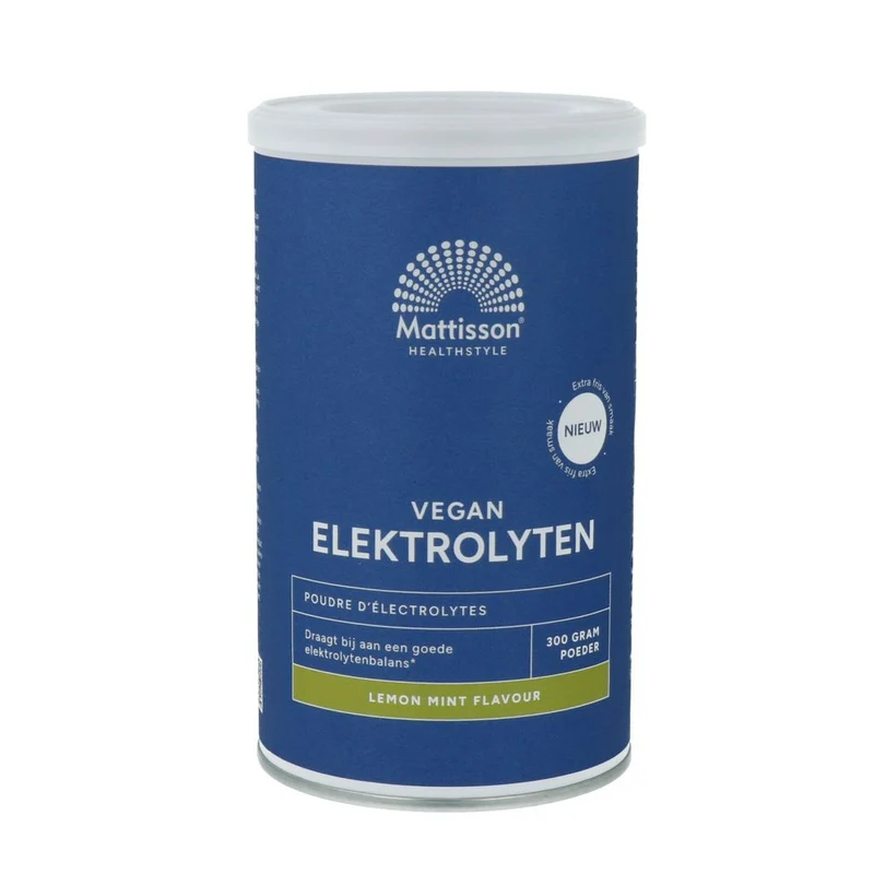 Mattisson Elektrolyten Poeder Lemon Mint 300 gram