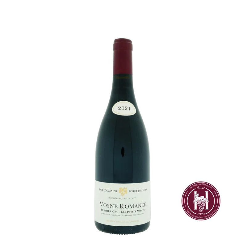 Vosne Romanee 1er cru les Petits Monts - Domaine Forey Pere & Fils - 2021 - 0.75 L - Frankrijk - Bourgogne - Rood