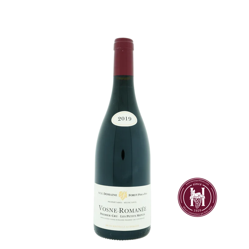 Vosne Romanee 1er cru Petits Monts - Domaine Forey Pere & Fils - 2019 - 0.75 L - Frankrijk - Bourgogne - Rood