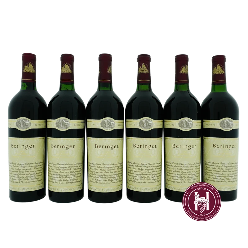Private Reserve Cabernet Sauvignon - Beringer Vineyards - 1993 - 0.75 L - Verenigde Staten - Napa Valley - Rood