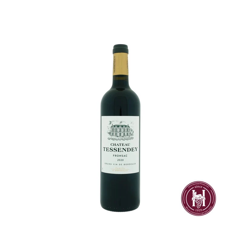 Chateau Tessendey - Château Tessendey - 2020 - 0.75 L - Frankrijk - Bordeaux - Rood