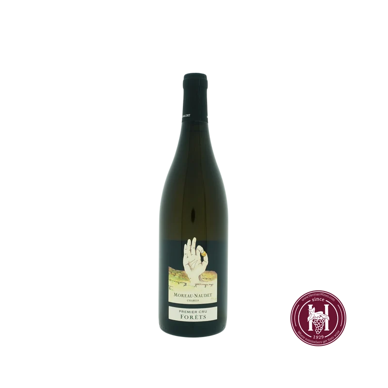 Chablis 1er cru Forets - Moreau-Naudet - 2023 - 0.75 L - Frankrijk - Bourgogne - Wit
