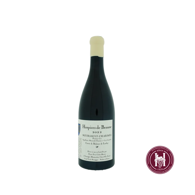 Meursault 1C Charmes Cuvee de Bahezre de Lanlay - Pierre Yves Colin Morey - Hospices de Beaune - 2022 - 0.75 L - Frankrijk - Bourgogne - Wit
