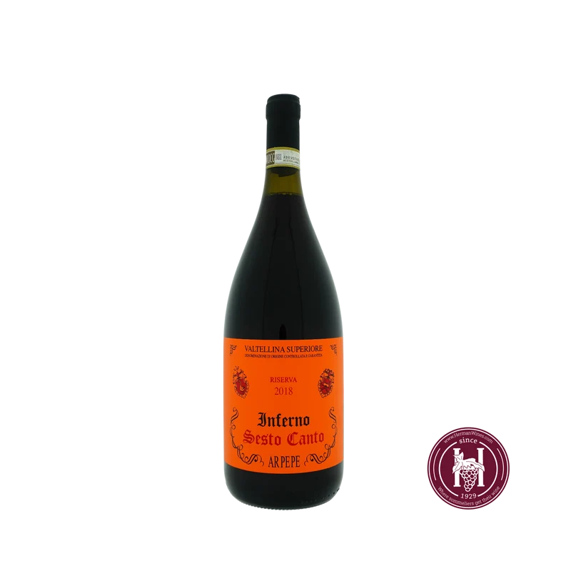 Inferno Sesto Canto Valtellina Superiore Riserva - ARPEPE - 2018 - 1.5 L - Italië - Lombardije - Rood