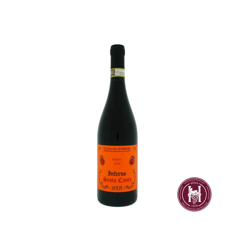 Inferno Sesto Canto Valtellina Superiore Riserva - ARPEPE - 2018 - 0.75 L - Italië - Lombardije - Rood