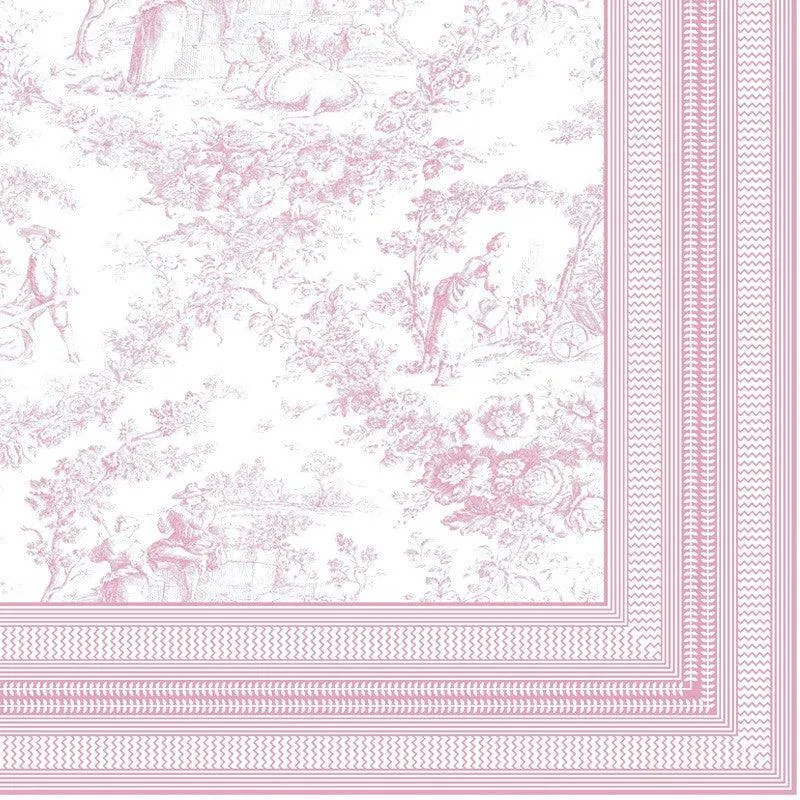 Tafelkleed katoen roze 160x300cm