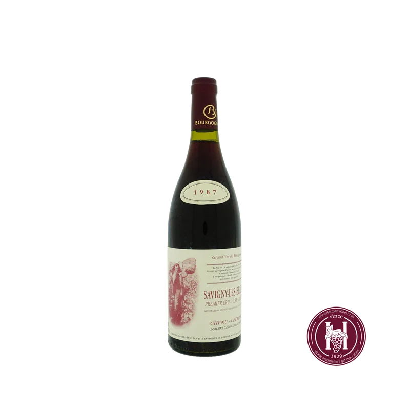 Savigny les Beaune 1C - Moulin aux Moines - Lefebvre - 1987 - 0.75 L - Frankrijk - Bourgogne - Rood