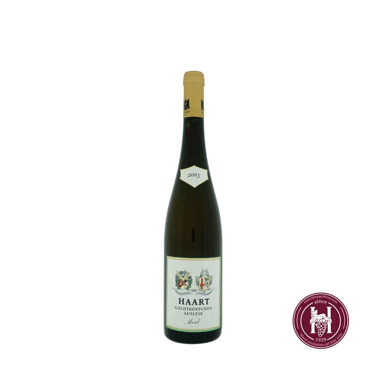 Goldtröpfchen Auslese Goldcapsule - Weingut Haart - 2003 - 0.75 L - Duitsland - Moezel - Wit