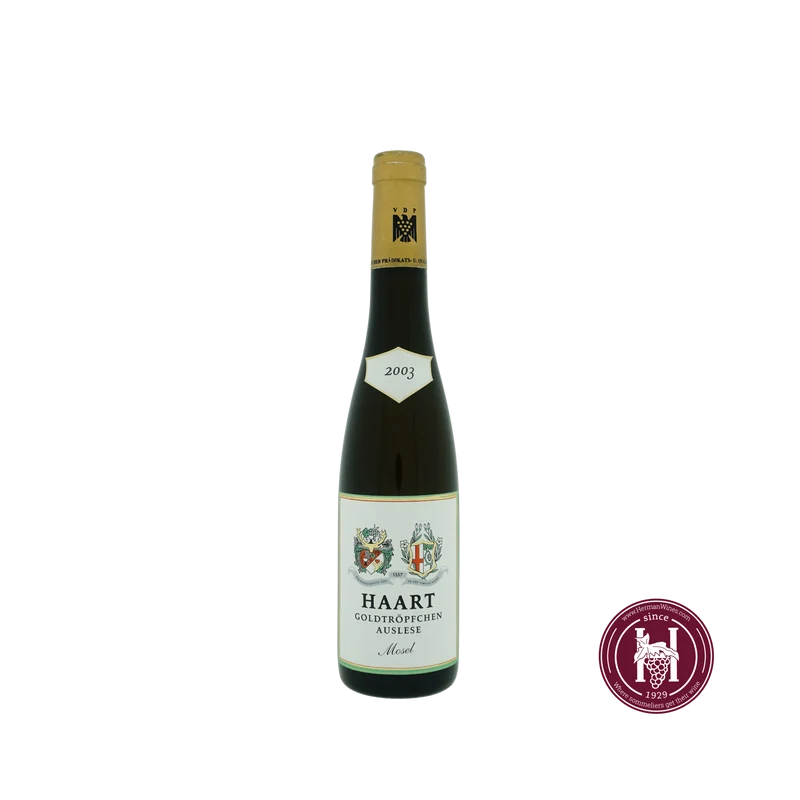 Goldtröpfchen Auslese Goldcapsule - Weingut Haart - 2003 - 0.375 L - Duitsland - Moezel - Wit