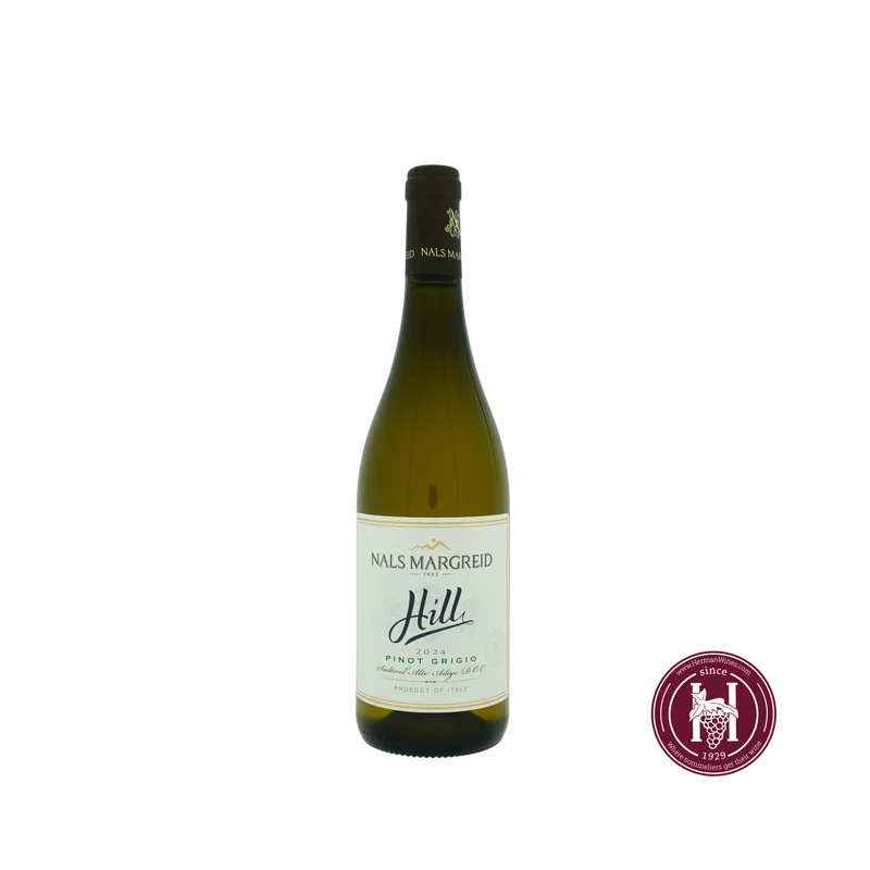 Hill Pinot Grigio - Nals Margreid - 2024 - 0.75 L - Italië - Zuid-Tirol Trentino Bolzano - Wit