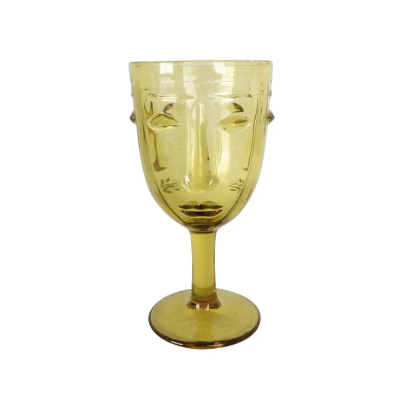 Wijnglas Visage Yellow
