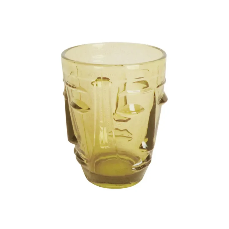 Waterglas Visage Yellow