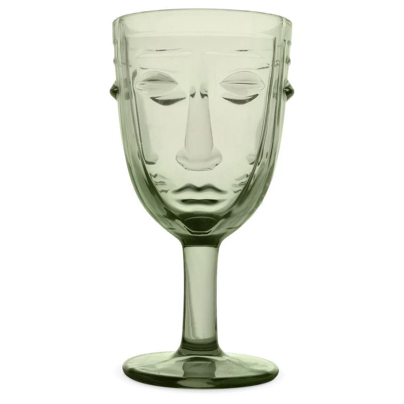Wijnglas Visage Groen