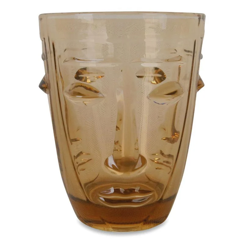 Waterglas Visage Amber