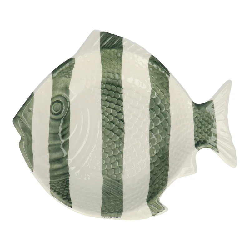 Kom The Fishes Green 24cm