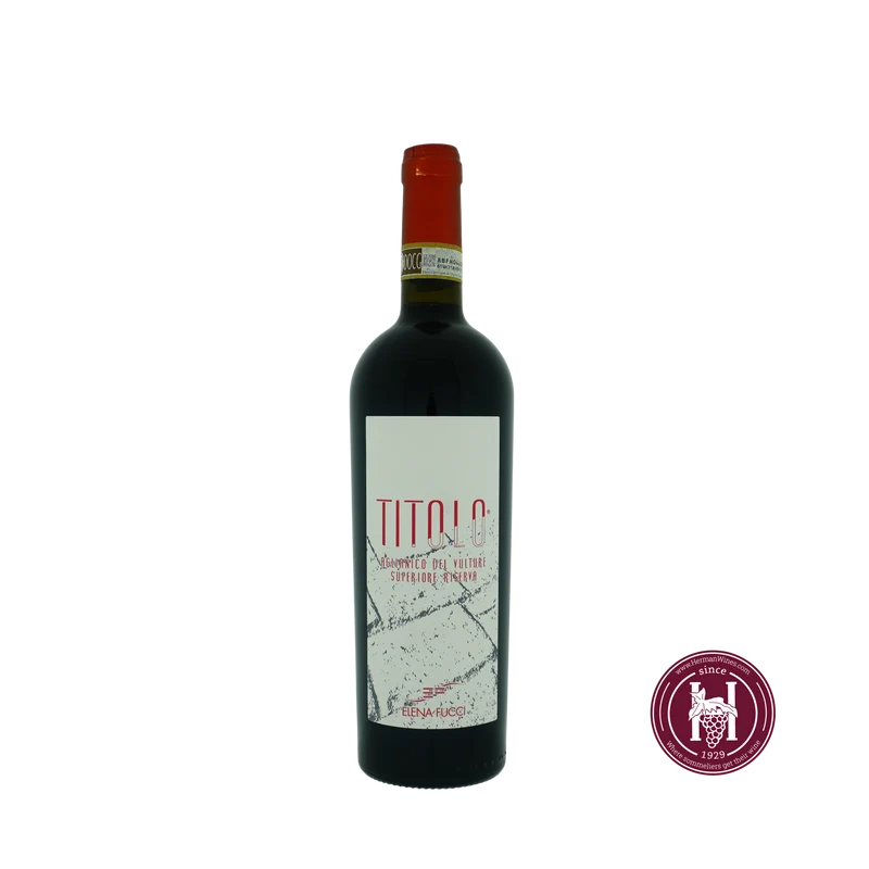 Titolo Aglianico del Vulture Superiore Riserva - Elena Fucci - 2019 - 0.75 L - Italië - Basilicata - Rood