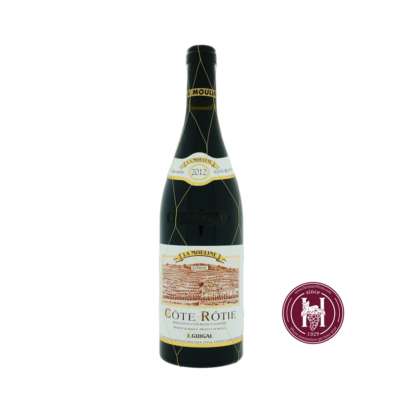 Cote Rotie La Mouline - Domaine E. Guigal - 2012 - 0.75 L - Frankrijk - Rhône - Rood